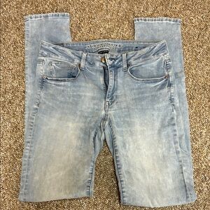 American Eagle Light Blue Skinny Jeans